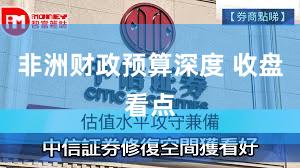 非洲财政预算深度 收盘看点