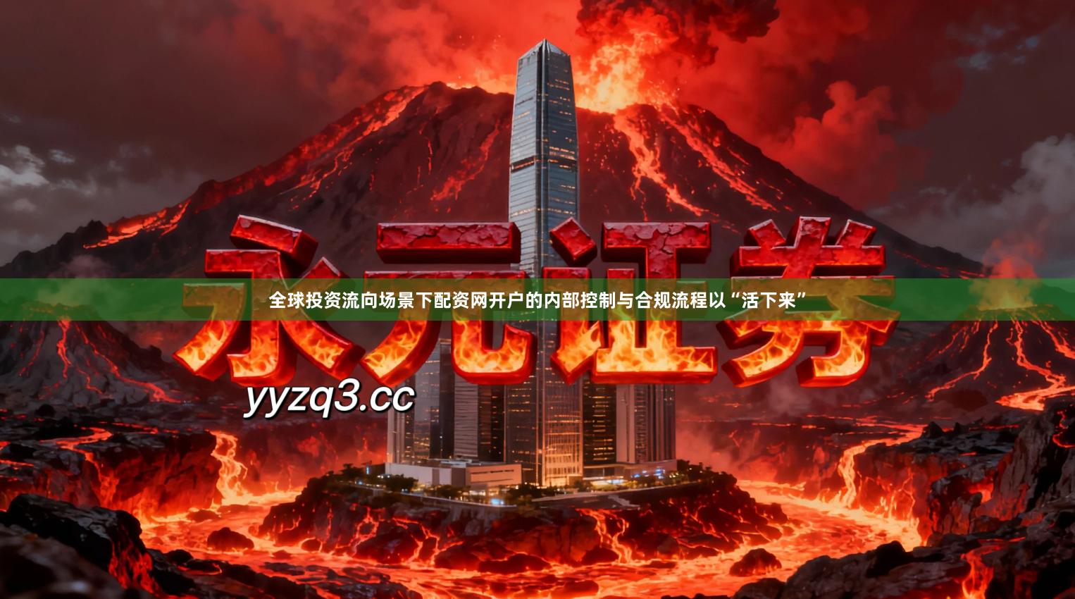 全球投资流向场景下配资网开户的内部控制与合规流程以“活下来”